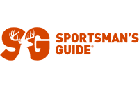 Orange SG with deer antlers inside the letters, next to the orange text SPORTSMANS GUIDE on a light gray background, representing excellence in labor management consulting.
