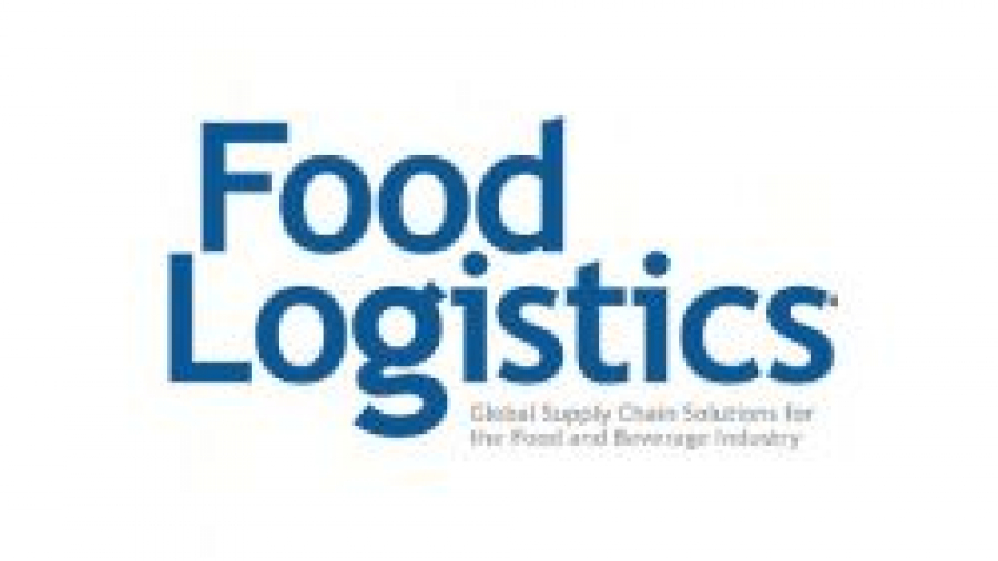 Food Logistics logo with the tagline Global Supply Chain Solutions for the Food and Beverage Industry in blue text on a white background.