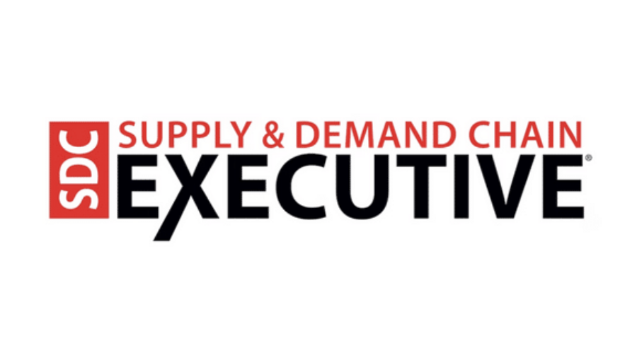 The logo for Supply & Demand Chain Executive features SDC in white letters on a red square, with SUPPLY & DEMAND CHAIN EXECUTIVE in bold black and red text on a white background.