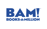 Blue logo with bold letters BAM! above smaller text reading BOOKS·A·MILLION on a light background.