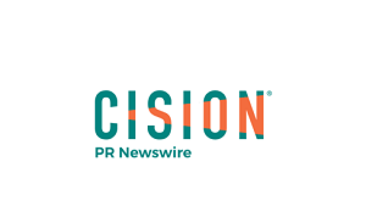 Cision PR Newswire logo, with CISION in large teal and orange letters above PR Newswire in smaller teal text, on a white background.