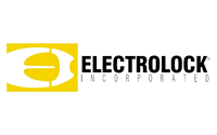 Logo for Electrolock Incorporated featuring a stylized yellow and white E symbol on the left and the company name in bold black text on the right, reflecting innovation fit for Microsoft Dynamics 365 for Manufacturing solutions.