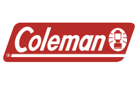 Red and white Coleman logo with the word Coleman in white letters and a lantern icon on the right, representing a trusted brand known for quality and innovation, including manufacturing consulting services.