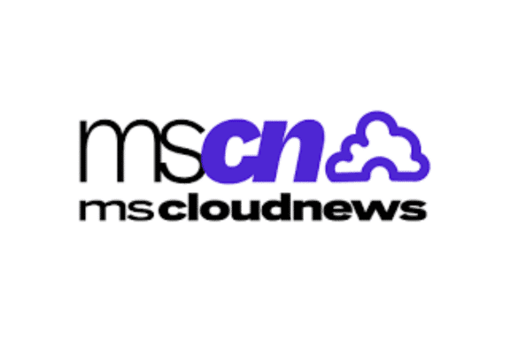 Logo for mscloudnews with the letters mscn in black and purple text, and a purple cloud icon next to cn. mscloudnews is written in bold black text underneath.